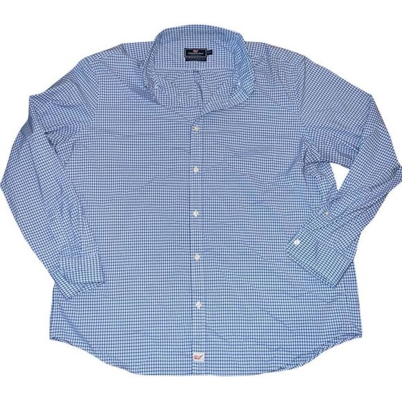 VINEYARD VINES Performance Classic Fit Murray Shirt 2XL - Picture 1 of 7